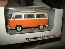 1:43 Premium ClassiXXs VW T2a Campingwagen mit Hochdach Sierragelb in OVP