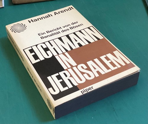 1965 hannah arendt eichmann - eichmann, in