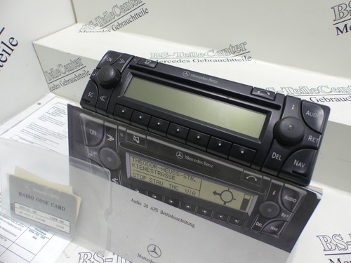 Mercedes radio audio aps - radio, 30