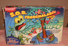 S.O.S. Froschalarm Brettspiel Kinderspiel Spiel Mattel vollständig