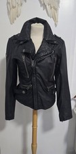 superdry lederjacke damen