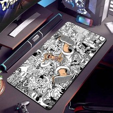 One Piece Luffy Gear 5 Gaming Mauspad Groß Anime Mousepad Tastatur Unterlage