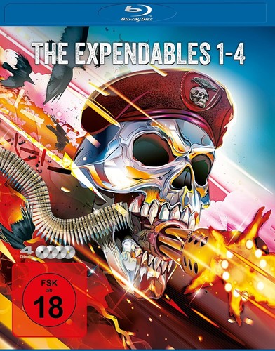The expendables blu ray - 1-4, blu-ray