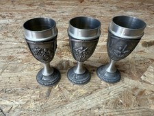 3 Zinn Kelch Becher WMF