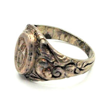 ART DECO Siegelring 935er Silber Herrenring Adel Original antik rare Gentlemen