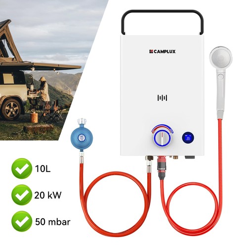 Camplux min - 10, l/min