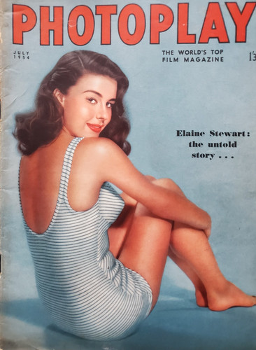 Photoplay july 1954 marilyn - ,