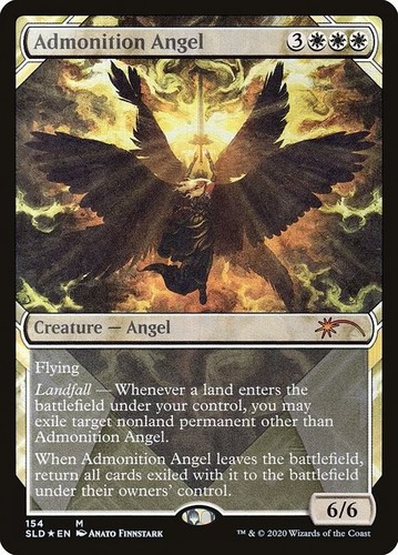 Magic mtg admonition angel - admonition,