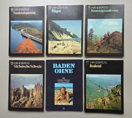 18x ddr konvolut veb tourist - ddr,