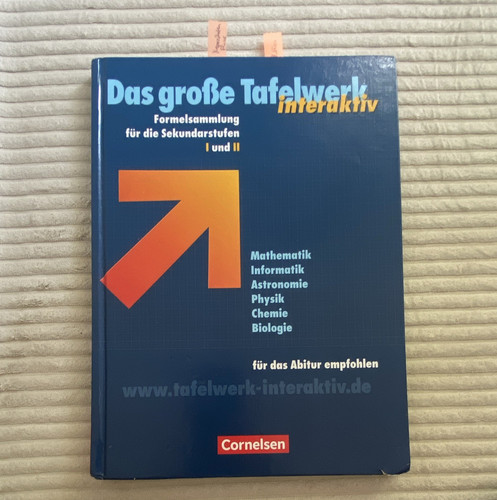 Cornelsen das große tafelwerk - cornelsen,