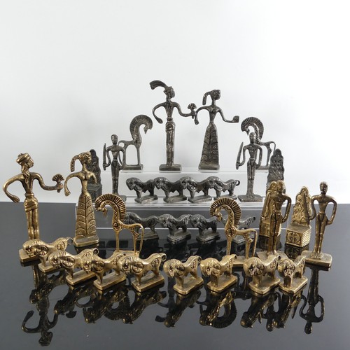 Minoische schachfiguren - minoische,