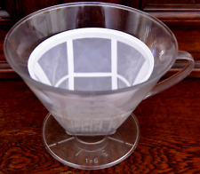 Melitta Kaffeefilter, Aufsatzfilter mit Permanentkaffeefilter 1 x 6, Vintage