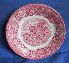 Palissy, Untertasse 14,5 cm, Thames River Scenes rot The Source weitere, Keramik