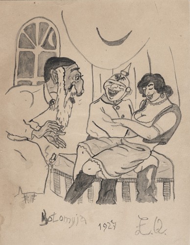 Jüdisches gemälde aus - jüdisches,
