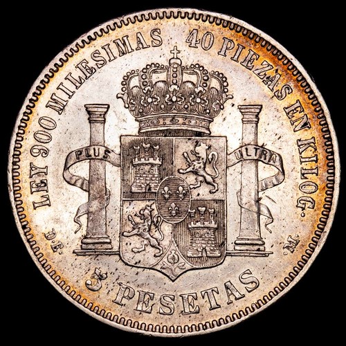 Alfonso xii pesetas 24 95 - xii,