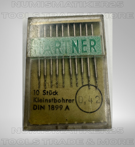 Stück hartner spiralbohrer - 10,