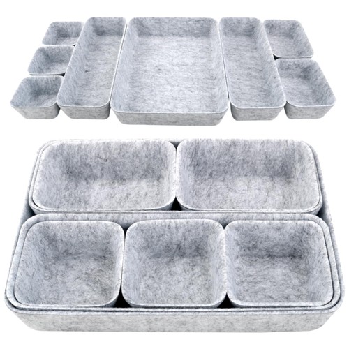 Schubladen organizer filz - filz, 8