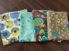 Stoffreste Stoffpaket Baumwolle Apfel Vogel Bauernhof über 2,50m ? ?‍♀️ ?