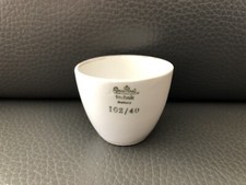 Porzellantiegel, Rosenthal Technik, 102/40, Schmelztiegel, Vintage