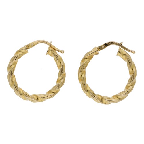 Creolen 14k 585 - 20, gold
