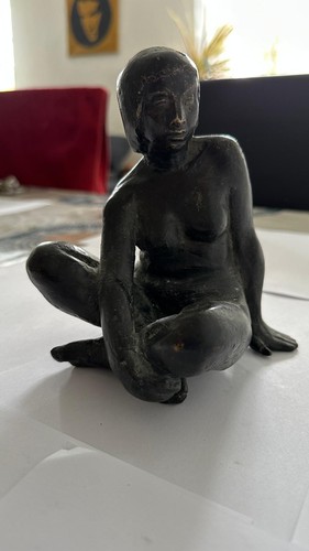 Zeitlose bronzefigur - zeitlose,