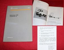 Mercedes Transporter T2 Neuerungen 1990 Allrad 4x4 Kundendienstschrift 814 DA