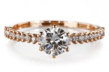 Ring 1 Brillant 0,43 ct G/SI 2