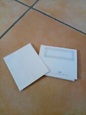 10 Tischkarten DDR silber neuwertig unbeschrieben Namenkarten Tisch - Platzkarte