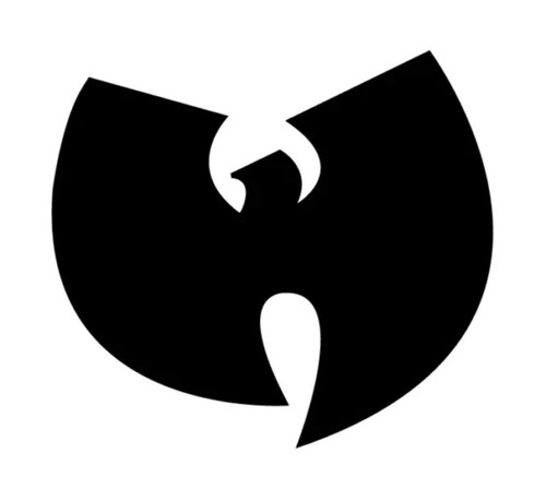 Tang clan band aufkleber - 5", wu-tang