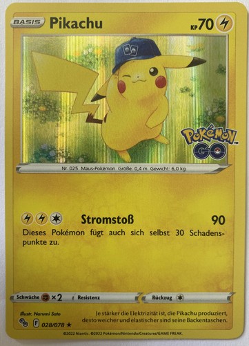 Pokemon pikachu holo deutsch - holo,