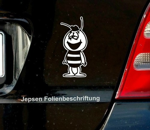 Biene willy autoaufkleber 13cm - willy,