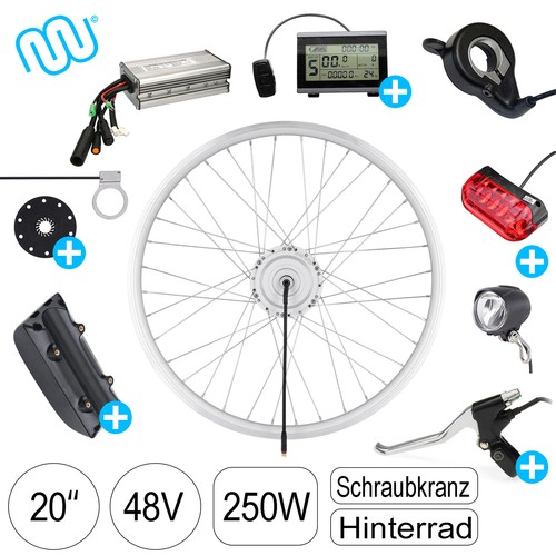 Bike umbausatz 48v 250w - e-bike,