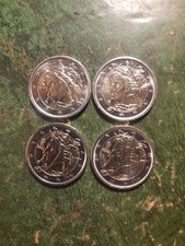 2 Euro Münzen 4 Stück