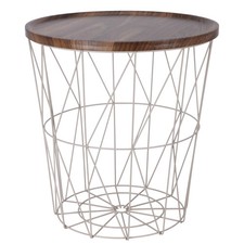 Beistelltisch warmes grau