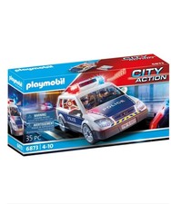 Playmobil 6873 / 6992 Einsatzwagen mit Blaulicht und Sirene und  Pferdeanhänger 
