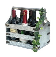 Weinträger Metall mit Öffner