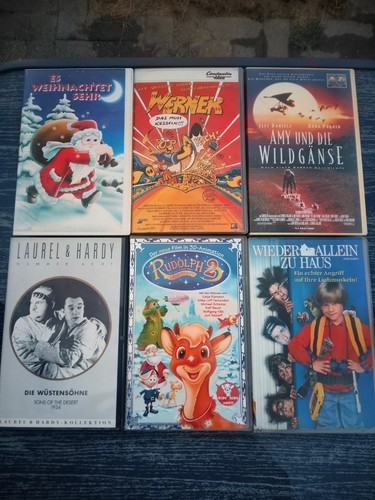 Vhs filmsammlung kinderfilme - filmsammlung,