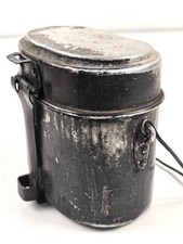 Kochgeschirr Wehrmacht, sicherlich neuzeitlich geschwärzt