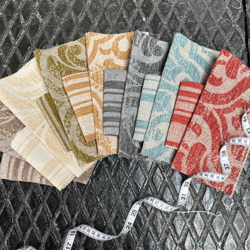 Damast streifen vintage - damast, &