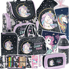 Pferd Einhorn Unicorn  Schulranzen Set Federtasche Tornister  Schultüte  70  cm
