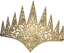Krone für Damen gold Diadem Zubehör zu Kostüm Queen Königin Fasching Party