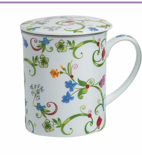 Fleurette teetasse mit sieb - teetasse,