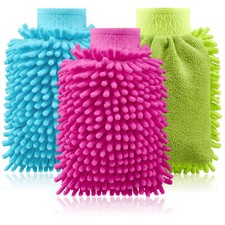 3x Waschhandschuh für Kfz und