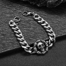 Totenkopf geist armband - geist, retro