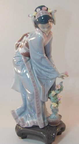Lladro japanische lady - lladro,