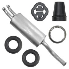 Endschalldämpfer Auspuff Endtopf Audi A6 C4 2.5 TDI Limousine Kombiwagen Avant