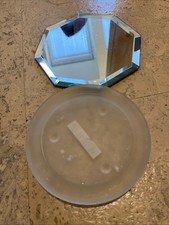 Kerzenteller rund, achteckig