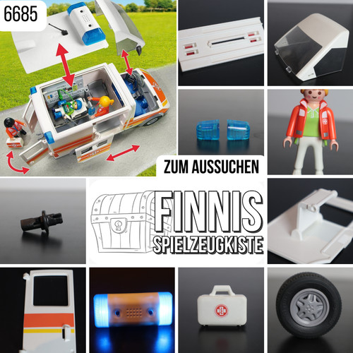 Playmobil krankenwagen 6685 - krankenwagen,
