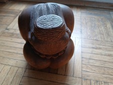 Expressive tolle Holzfigur