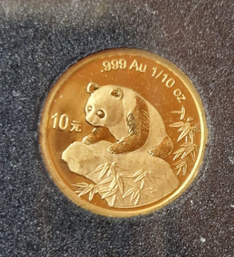 Unze gold china panda - gold,